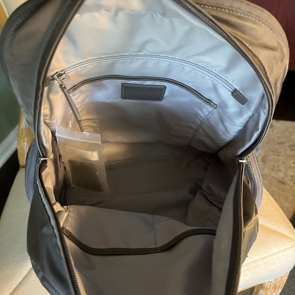 Tumi Brown Backpack with Structured Design and Durable Material - Picture 10 of 13